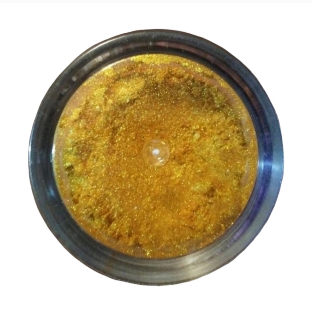 Gold Loose Eyeshadow Pigment Sparkle Cosmetic Grade Mica Powder Goldie Yellow